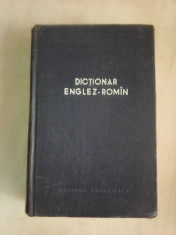 Dictionar englez-roman , 1958 foto