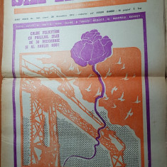 ziarul saptamana 28 decembrie 1973-cu ocazia anului nou,sarbatorirea republicii