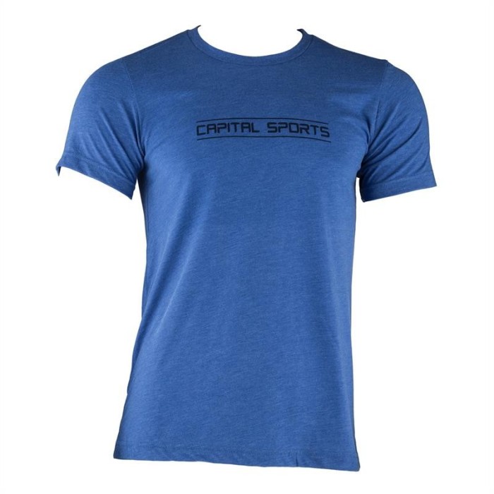 CAPITAL Sports, tricou de antrenament pentru bărbați, albastru regal, mărimea XL foto mare CAPITAL Sports, tricou de antrenament pentru bărbați, albastru regal, mărimea XL foto mare