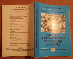 Structura Si Ultrastructura Tesuturilor La Animale - Toma Coman, Nicolae Cornila foto