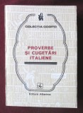 PROVERBE SI CUGETARI ITALIENE, 1982. Colectia COGITO