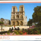 Franta - CP necirc.- Paris - Catedrala Notre-Dame