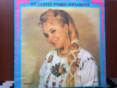maria cornescu sa iubiti pomii-nfloriti disc vinyl lp muzica populara folclor foto