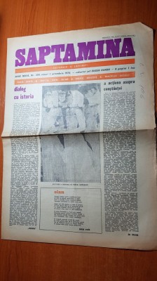ziarul saptamana 1 octombrie 1976 foto