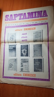 ziarul saptamana 23 noiembrie 1973 foto