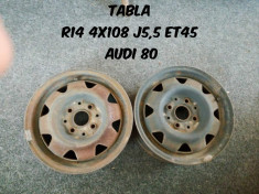 2 Jante Tabla R14 4x108 J5.5 ET45 foto