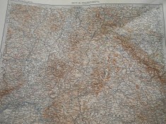 HOPCT DOCUMENT-HARTA VECHE NR 2 -GERMANIA DEUTSCHEN REICHS GOTHA D=490/405 MM