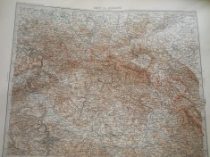 HOPCT DOCUMENT-HARTA VECHE NR 11 -GERMANIA DEUTSCHEN REICHS GOTHA D=490/405 MM