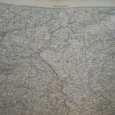 HOPCT DOCUMENT-HARTA VECHE NR 6 -GERMANIA DEUTSCHEN REICHS GOTHA D=490/405 MM