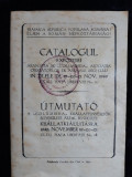 CLUJ -ASOCIATIA CRESCATORILOR DE ANIMALE MICI - CATALOGUL EXPOZITIEI - ANUL 1949