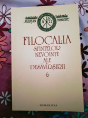 Filocalia sfintelor nevoin?e ale desavar?irii, vol. 6, 345 pagini, 20 lei foto