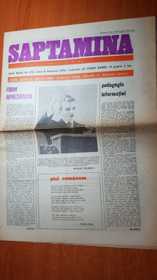 ziarul saptamana 6 februarie 1976-cuvantarea lui ceausescu foto