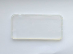 Husa protectie iPhone 5 5s, carcasa silicon spate telefon, model transparent foto