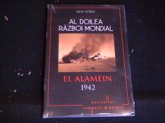 EL ALAMEIN-/1942-AL- II-LEA RAZBOI MONDIAL-KEN FORD-BESTSELLER- foto