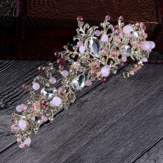 Diadema,tiara roz foto
