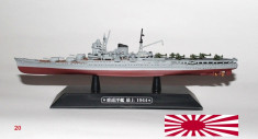 Macheta Crucisator IJN Mogami - Japonia - 1944 scara 1:1100 foto