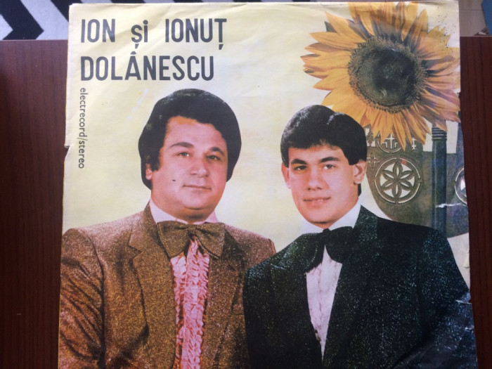 ION si IONUT DOLANESCU am cantat si o sa mai cant disc vinyl lp muzica populara