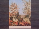 ROM. - ION ANDREESCU - PEISAJ CU STINCI SI MESTECENI - NECIRCULATA., Fotografie