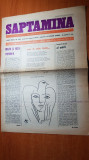 Ziarul saptamana 23 ianuarie 1976-articol despre mica unire de la 1859