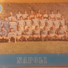 VTSP - SPORT - ECHIPA DE FOTBAL NAPOLI - ANII 1987