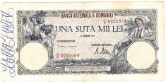 Bancnota 100000 lei 21 octombrie 1946 foto