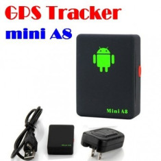 Microfon spion de urmarire mini A8 GPS/GSM/GPRS Global Tracker foto