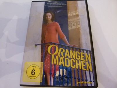 Orangen madchen foto