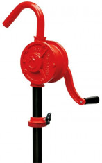 Pompa de transfer combustibil manuala rotativa pentru transfer ulei foto