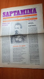 ziarul saptamana 21 ianuarie 1977- 118 ani de la unirea lui cuza