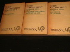 FORSYTE SAGA-GALSWORTHY-3 VOL-ROMAN- SERC-XX-TRAD. HENRIETTE YVONNE STAHL- foto