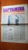 Ziarul Săptăm&acirc;na 20 Octombrie 1978 - Articol Dacia Preistorică - Ziar Retro Colecție