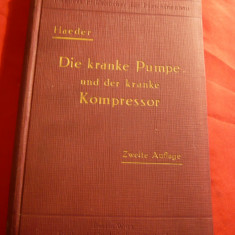 Dr.W.Haeder - Indrumar pt.Utilaje-Pompa si Compresor -mari -1928 lb.germana