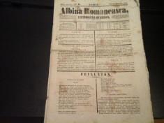 Albina Romaneasca - Ziar - Nr. 6, 21 ianuarie 1843 foto
