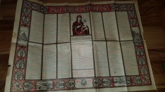 calendar crestin ortodox anul 1987-popaganda comunista pe marginea calendarului