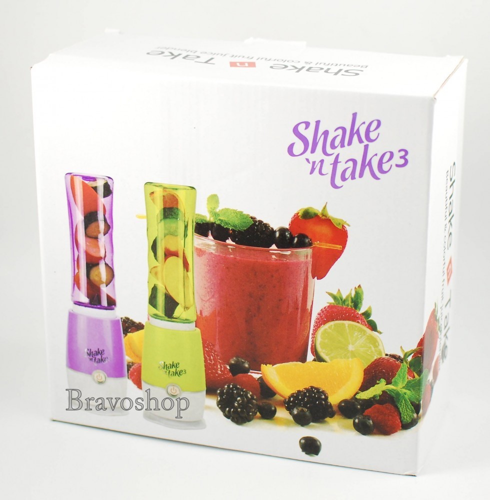 Shake n Take 3 Cana blender cu 2 pahare pentru legume si fructe