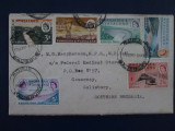 ANGLIA COLONII/ RODESIA=FDC=1960, Stampilat