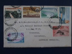 ANGLIA COLONII/ RODESIA=FDC=1960 foto