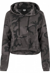 Ladies Camo Cropped Hoody foto