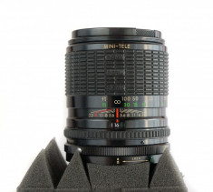 Obiectiv manual portret Sigma Mini Tele 135mm 3.5 montura Konica AR foto
