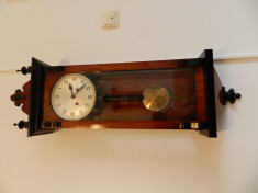 Pendula,ceas de perete FRIEDRICH MAUTHE ,an 1930 ,garantie, returnabil foto
