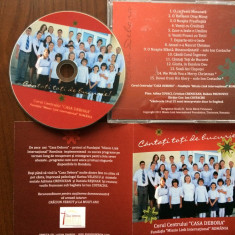 cantati toti de bucurie corul centrului casa debora cd disc muzica sarbatori cor