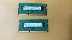 Ram Laptop Samsung 1GB DDR3 PC3-8500S M471B2872EH1-CF8 (NEL) foto