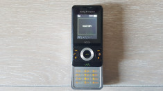 Telefon Dame Sony Ericsson W205 Slide Negru. Liber de retea. Transport gratuit! foto