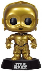 Figurina Funko Star Wars C-3Po Pop! 10Cm Vinyl Bobble Head foto