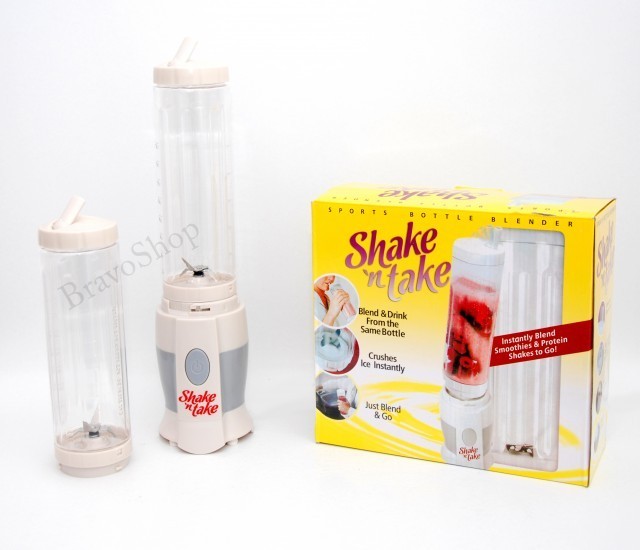 Shake n Take Cana Blender Shaker legume si fructe cu 2 pahare arhiva