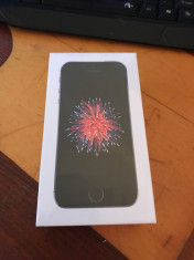 Iphone SE space gray 32 gb codat orange romania foto