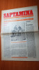 Ziarul saptamana 6 mai 1977-100 de ani de la cucerirea independenta,centenarul