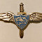 INSIGNA AVIATIE AVIATIA PILOT NR 13 ESCADRILA 714 ELICOPTERE TIMISOARA ARGINT925