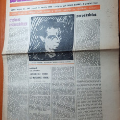 ziarul saptamana 16 aprilie 1976-90 de ani de la nasterea lui nicolae tonitza