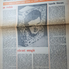 ziarul saptamana 29 decembrie 1978- cu ocazia anului nou,sarbatoarea republicii
